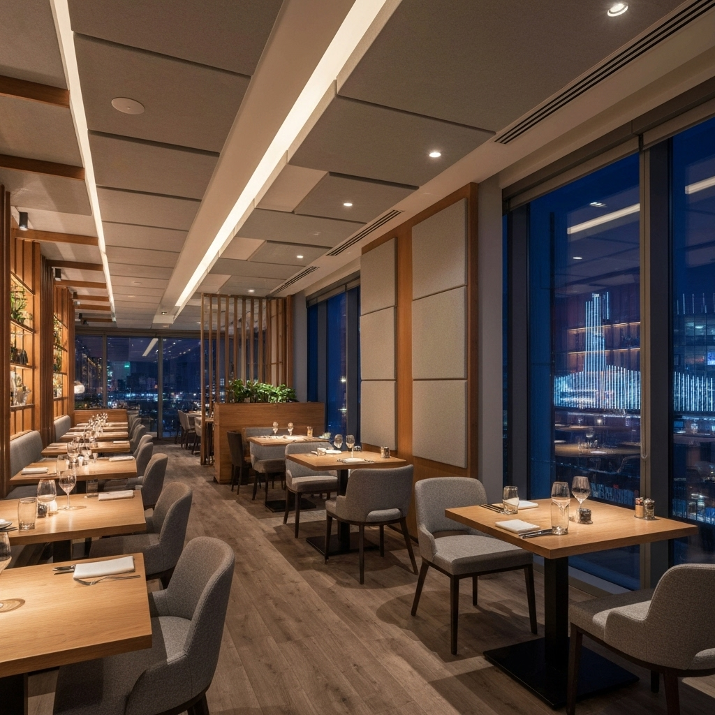 Vulcan textured acoustic panels